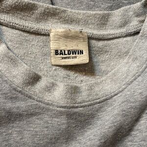Baldwin Heather Gray Crewneck